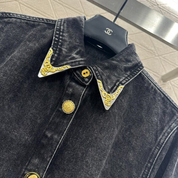 Schiaparelli 2025 New Denim Shirt Dress - Picture 10 of 14